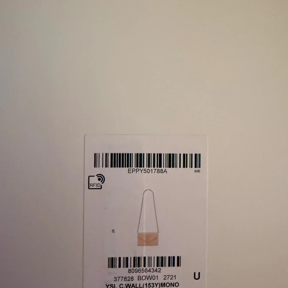 Saint Laurent Tan Quilted Clutch with Gold Logo - Picture 7 of 8